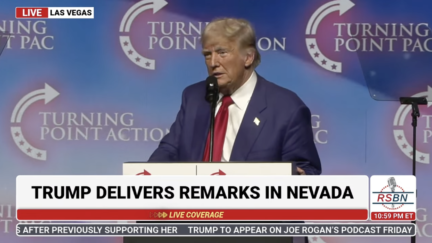 Donald Trump shouts out Danica Patrick at Turning Point USA rally